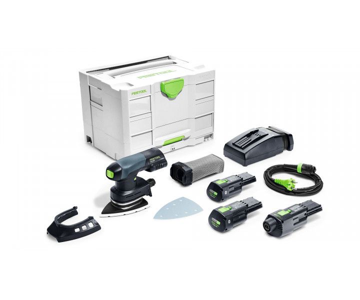 Фото Аккумуляторная дельтавидная шлифовальная машинка Festool DTSC 400 Li 3,1 I-Set в интернет-магазине ToolHaus.ru